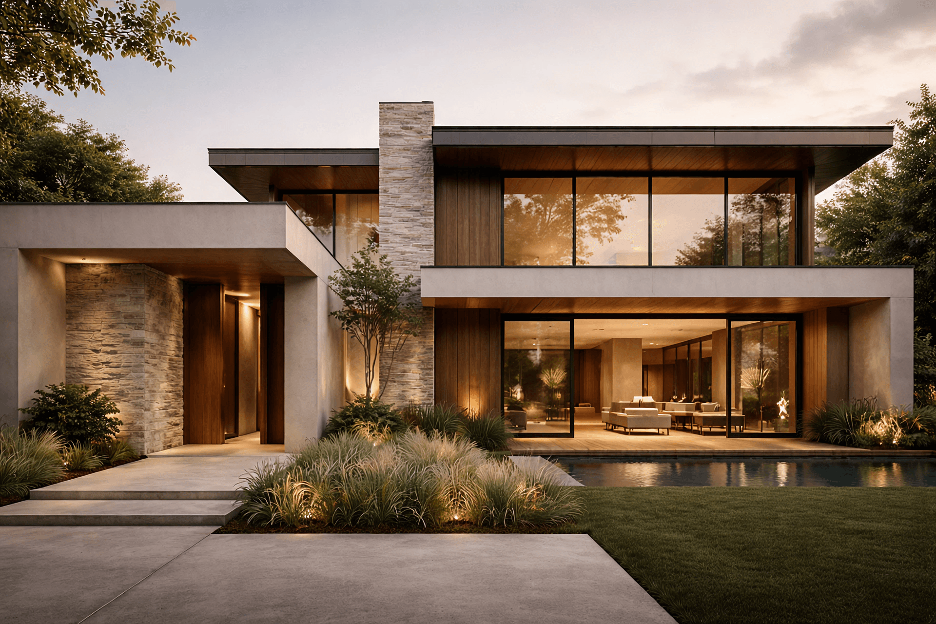 Arquitetura de interiores elegante - Amanda Rodrigues